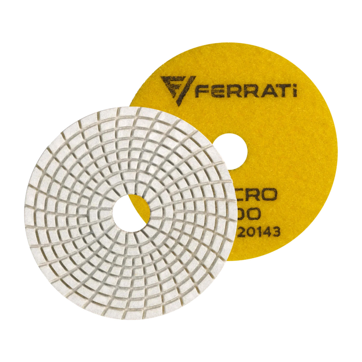 Polierpad 100 mm Nr. 200 Klettverschluss