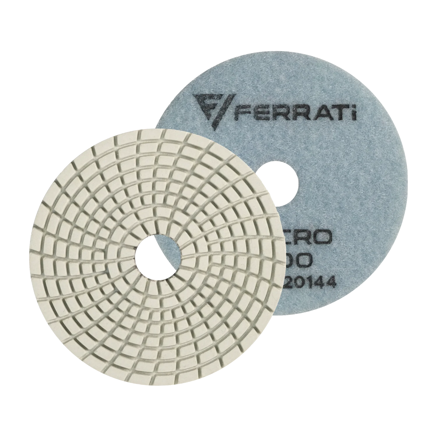 [F20144] Polierpad 100 mm Nr. 400 Klettverschluss