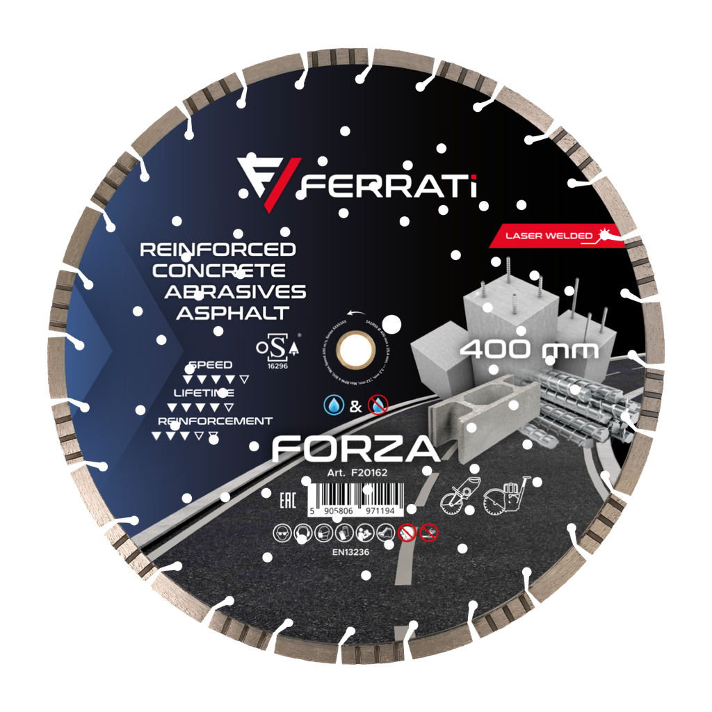 400-mm-Forza-Diamanttrennscheibe