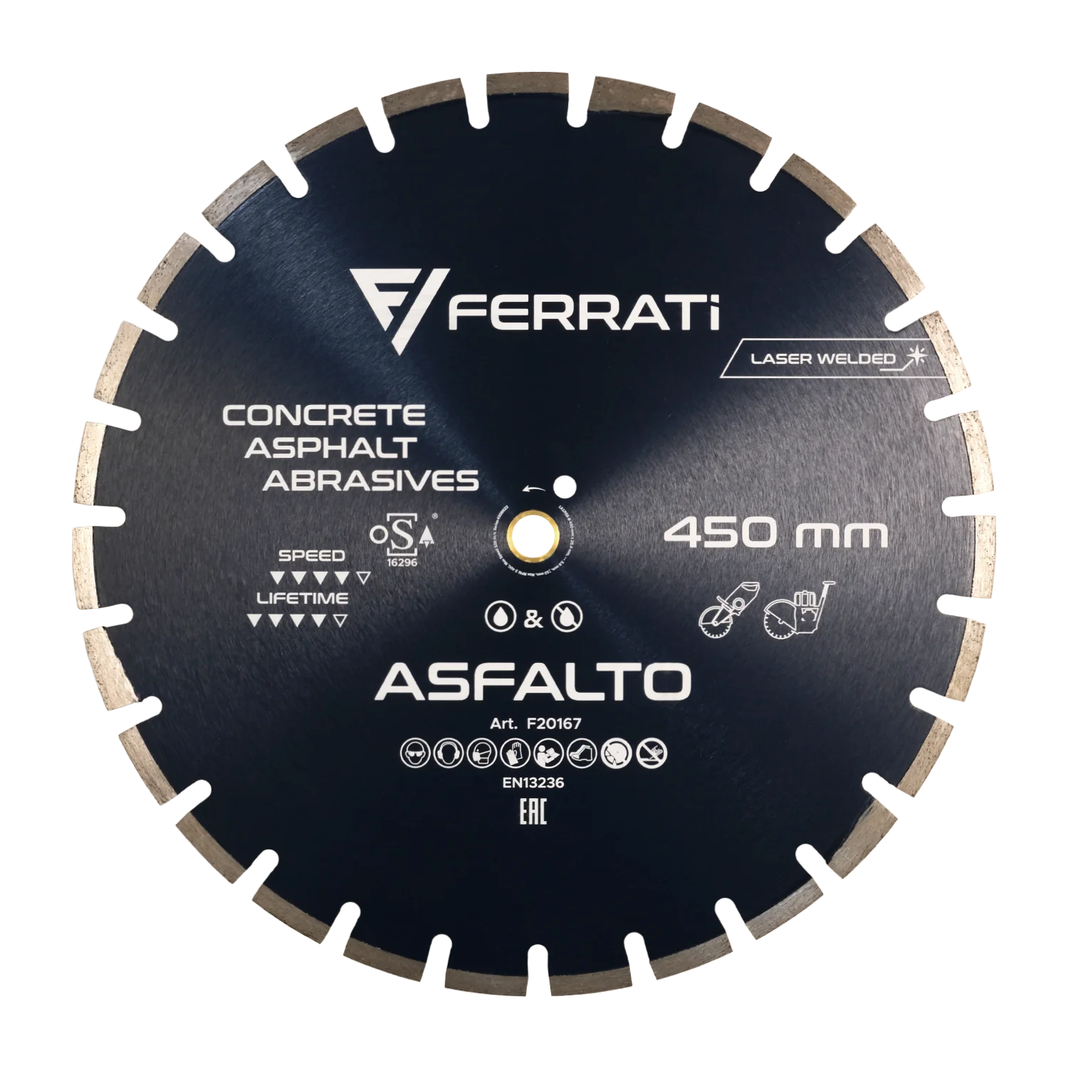 C1S 450mm ASFALTO Diamanttrennscheibe