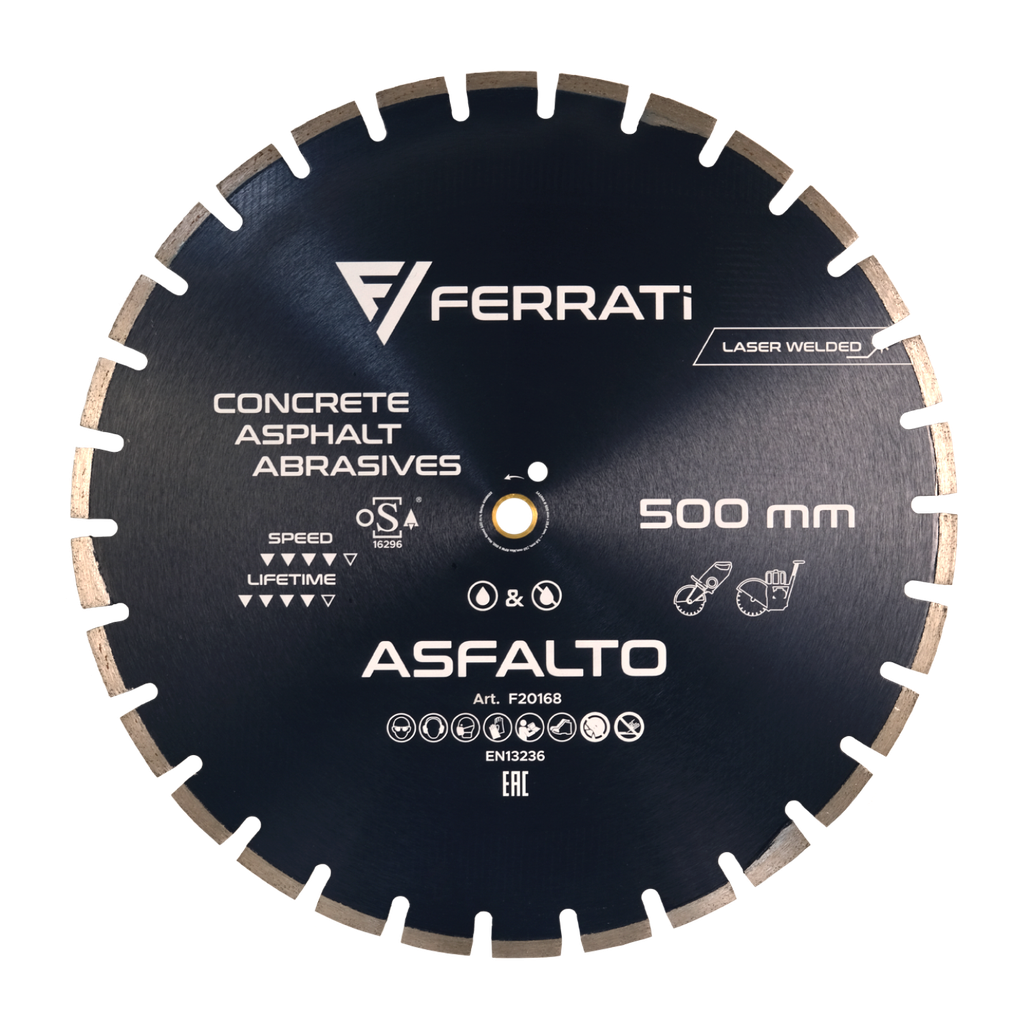 [F20168] C1S 500mm ASFALTO Diamanttrennscheibe