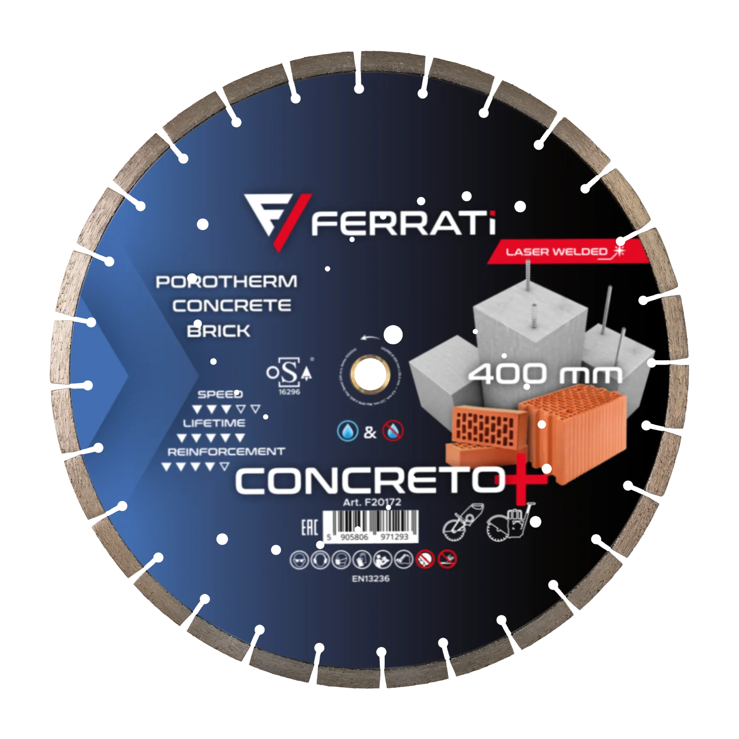 [F20172] C3-W 400mm CONCRETO PLUS Diamanttrennscheibe